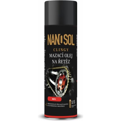 Nanosol olej na řetěz CLINGY 650 ml