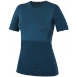 Dámské triko MOOA MerinoSilk Block 160 short modrá – Sleviste.cz