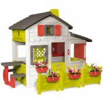 Smoby Domeček Friends House s plotem – Zboží Mobilmania