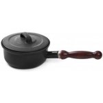 BELIS Smaltovaný rendlík s poklicí a dřeveným držadlem 16 cm 1.25 l štýlák BSE 82716-67B000Y3 – Zbozi.Blesk.cz