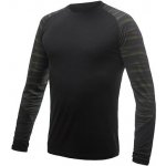 Sensor Merino Impress pánské triko dl.rukáv černá/batik – Hledejceny.cz