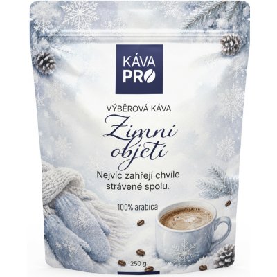 KávaPRO Zimní objetí výběrová zrnková 250 g – Hledejceny.cz