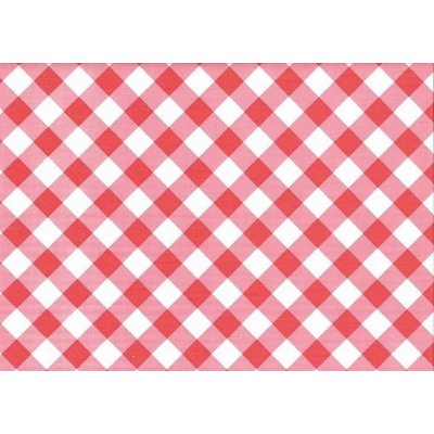 Ergis Ubrus PVC s textilním podkladem 5731410 červené diagonální káro š.140cm ž