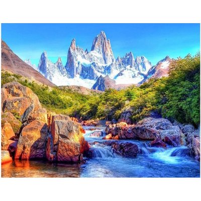 Vikpap 40 x 30 cm Horská krajina – Zboží Mobilmania