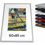 THALU Kovový rám 60x85 cm Modrá tmavá – Zboží Živě