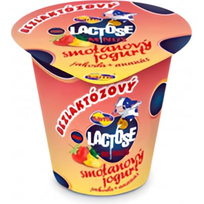 Tami Bezlaktózový smetanový jogurt jahoda+ananas 150 g – Sleviste.cz