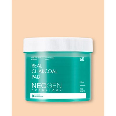 Neogen Dermalogy Real Charcoal Pad 150 ml 60 ks – Zbozi.Blesk.cz