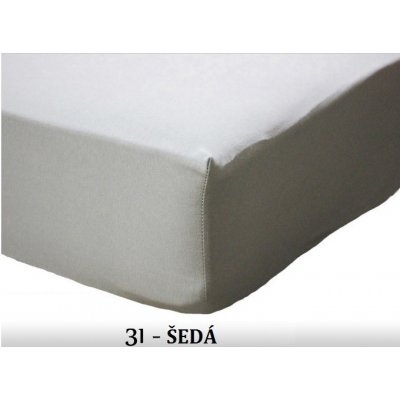 FIT prostěradlo 140g šedé 60x120