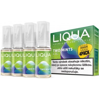 Ritchy Liqua Elements 4Pack Two mints 4 x 10 ml 18 mg