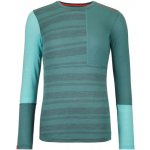 Ortovox 185 ROCK'N'WOOL LONG SLEEVE světle zelená – Zboží Dáma