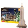 3D puzzle CubicFun 3D puzzle National Geographic Empire State Building 66 ks
