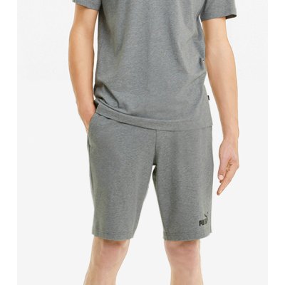 Puma ESS Jersey shorts 58670603 medium gray heather – Zboží Mobilmania
