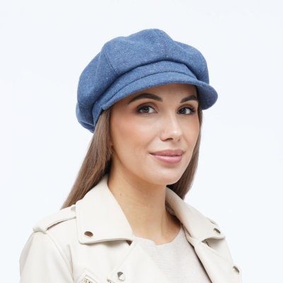 Krumlovanka modrá s kšiltem Kr-0019 blue Tweed – Zbozi.Blesk.cz