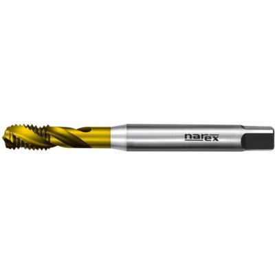 UNC3/8-16 HSSETiN DIN371(2B) strojní závitník se šroubovitou drážkou; kód 2064 – Zboží Mobilmania