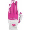 Golfová rukavice Zoom Hybrid Womens Golf Glove Levá bílá-růžová One size