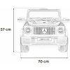 Elektrické vozítko Majlo Toys dětské elektrické autíčko Mercedes AMG G63 červená