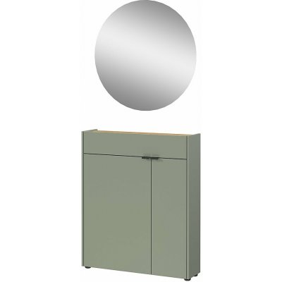 Germania Ameca předsíňová sestava zelená light 82 cm 200 cm 22 cm – Zboží Dáma