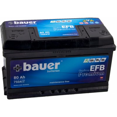 Bauer Carbon EFB 12V 80Ah 750A BA58008