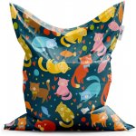 SABLIO Kočky s rybkami 150 x 100 cm – Zboží Dáma