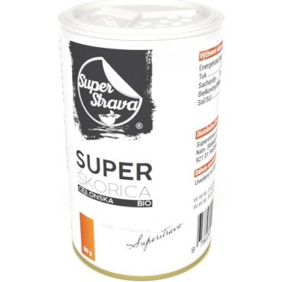 Superstrava BIO Cejlonská skořice mletá 80 g – Hledejceny.cz