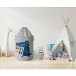 Spod Igły i Nitki koš 35x45 Crocodile grey – Zboží Dáma