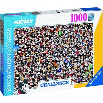 RAVENSBURGER Challenge: Mickey Mouse 1000 dílků – Zbozi.Blesk.cz