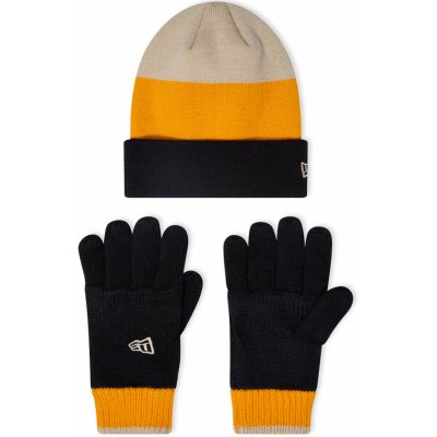 NEW ERA Yth stripe beanie gloves Setík US YOUTH 13745809 – Hledejceny.cz