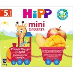 HiPP BIO Jablka s broskvemi 4 x 100 g – Hledejceny.cz