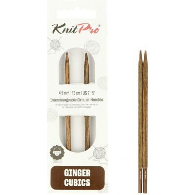 KnitPro Ginger Cubics 13 cm, 4,5 mm – Hledejceny.cz