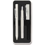 Faber Castell Sada Grip Edition 2010 plnicí pero a kuličkové pero růžové 0021-2015270 – Zboží Živě