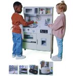 Lupilu Dřevěná kuchyňka s osvětlením a zvukovými efekty – Zboží Mobilmania