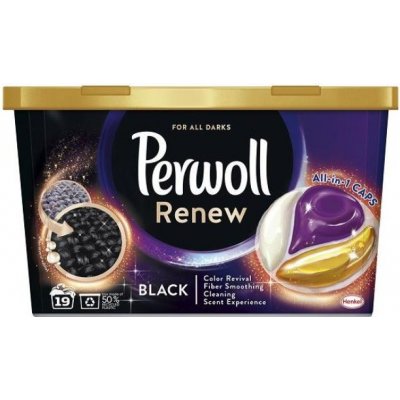 Perwoll Renew & Care Caps kapsle na tmavé prádlo 19 PD 256,5 g – Zboží Mobilmania