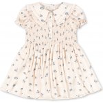 Šaty s krátkým rukávem hedvábné SHEENY Rosa Blau smeatnové Konges Slojd – Hledejceny.cz