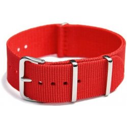 NATO Strap Červená NTS002 šíře