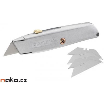 STANLEY 1-10-099 kovový nůž se zasouvací otočnou čepelí 99E + 5ks čepelí – Hledejceny.cz