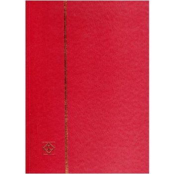 LEUCHTTURM Album na známky BASIC, A4, 16 černých stran Barva: Červená