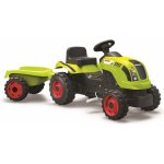 SMOBY 710107 šlapací traktor CLASS GM s prívesom a s otváracou kapotou a posuvným sedadlom od 3 rokov – Zboží Mobilmania