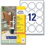 Avery Zweckform 6226REV-10 nepermanentní kulaté etikety průměr 60 mm 120 etiket bílá – Sleviste.cz