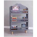 Expedo Dětský regál SKY, 58x100x18, šedá – Zboží Dáma