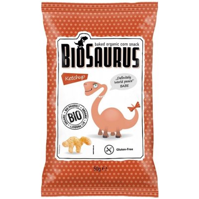 McLLOYD'S BIOsaurus křupky s kečupem BIO 50 g – Zboží Dáma