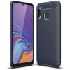 Pouzdro a kryt na mobilní telefon Samsung Protemio 14496 FLEXI TPU obal Samsung Galaxy A40 modrý