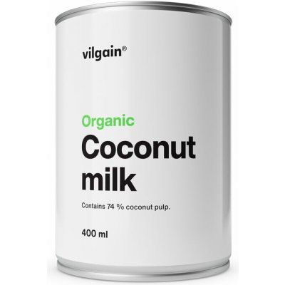 Vilgain Kokosové mléko BIO 400 ml – Sleviste.cz