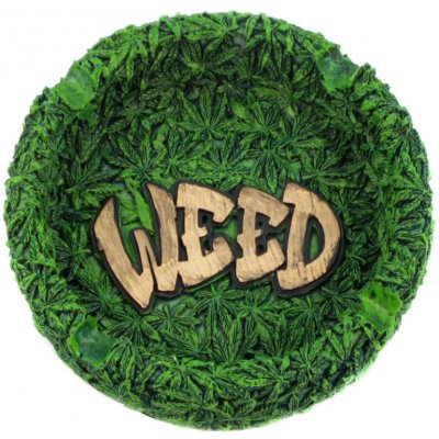 Popelník Weed z pryskyřice – Zboží Mobilmania