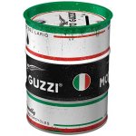 Postershop Plechová kasička barel: Moto Guzzi Italian Motorcycle Oil