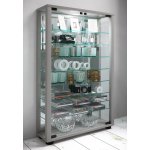 VCM Lumo Mini se zrcadlem včetně LED osvětlení stříbrná – Zboží Dáma