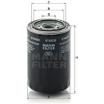MANN FILTER Filtr hydrauliky W 940/38 – Hledejceny.cz