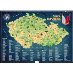 mapa ceske republiky - Nejlepší Ceny.cz