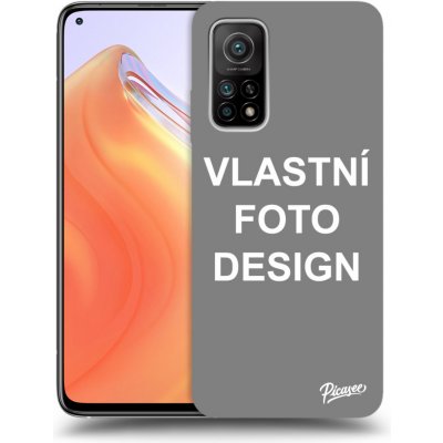 Pouzdro Picasee silikonové Xiaomi Mi 10T - Vlastní design/motiv černé – Zbozi.Blesk.cz