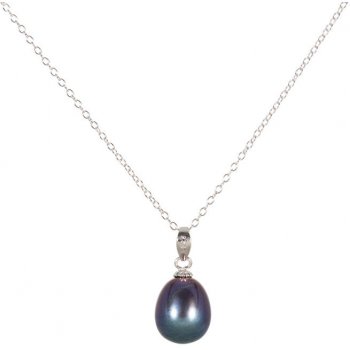 JwL Luxury Pearls Stříbrný s modrou perlou JL0438