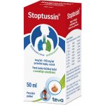 STOPTUSSIN POR 4MG/ML+100MG/ML POR GTT SOL 50ML+PIP – Zbozi.Blesk.cz